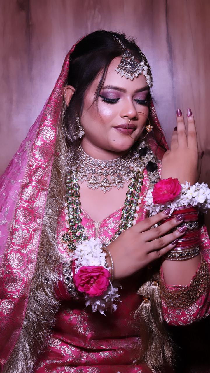 Traditional heritage royal bridal makeup look by The Royal House of Mahi
