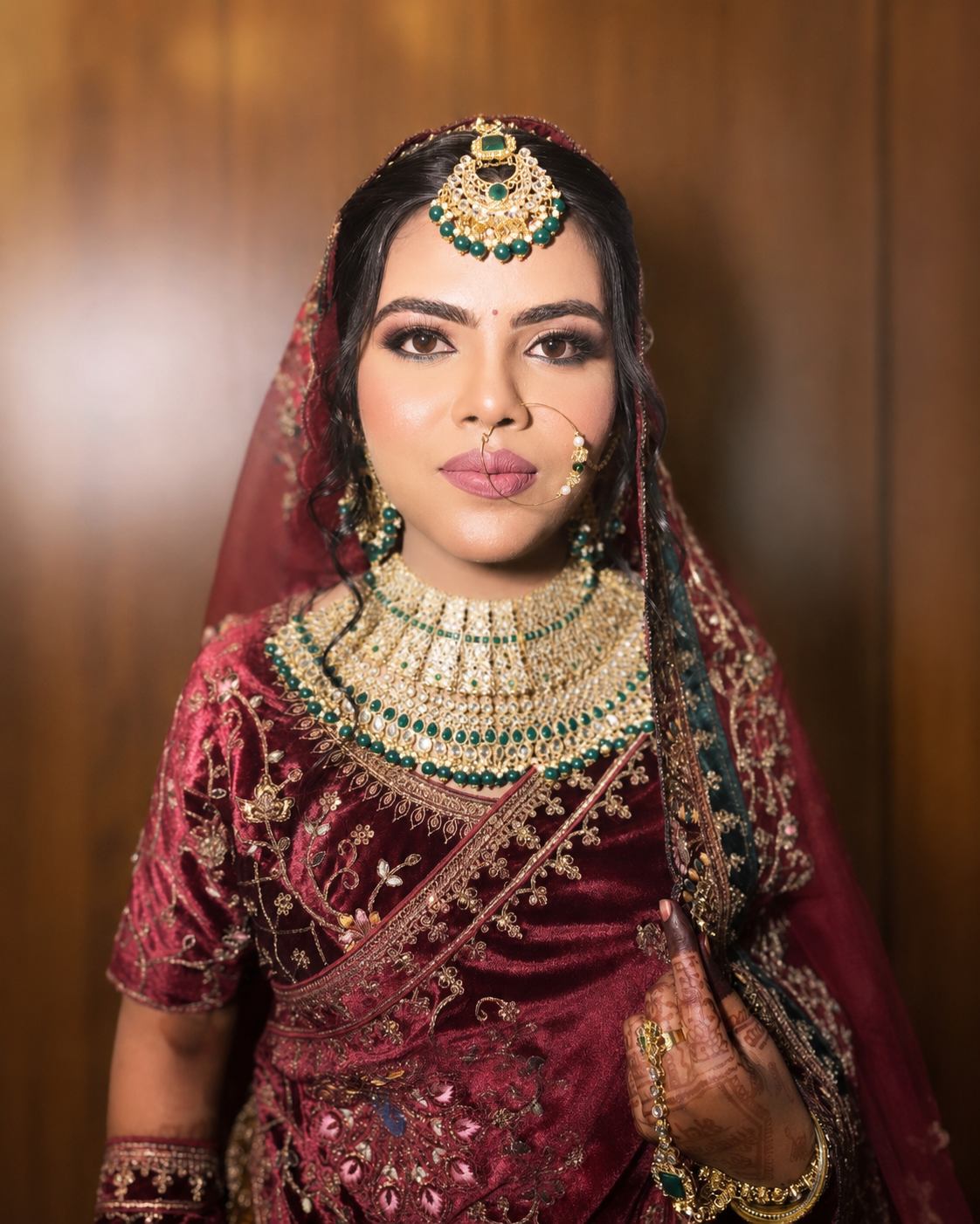 Royal Bridal Elegance makeover by The Royal House of Mahi